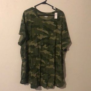 Camo Crew Neck Teeshiet